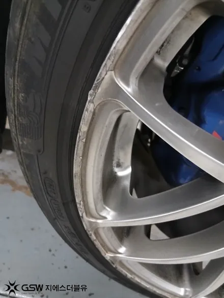 부산 BMW M2 휠복원 19인치 반광 스퍼터링 휠 스크래치 복원 후기 / 대전 유성구 복용동