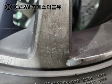 [분당휠복원] 벤츠 E클래스 17인치 휠 상처로 인한 다이아컷팅 휠복원 작업 후기입니다. / 대전 유성구 복용동