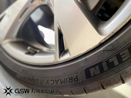 [성남휠복원] 제네시스 GV80 22인치 휠 상처로 인한 휠복원 작업 후기 / 대전 유성구 복용동