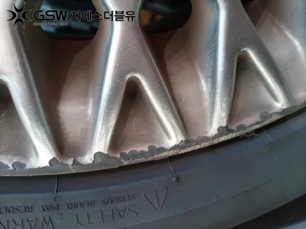 세종 중고휠 제네시스 G80 19인치휠 상처로 인한 휠복원 작업 후기 / 대전 유성구 복용동