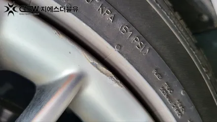 화성 휠수리 제네시스 DH 19인치휠 반광 스크래치 작업 후기 / 대전 유성구 복용동