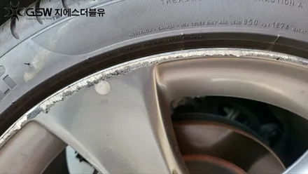 자동차휠 복원비용 제네시스 G80 20인치  스퍼터링 휠복원 작업 후기 / 대전 유성구 복용동