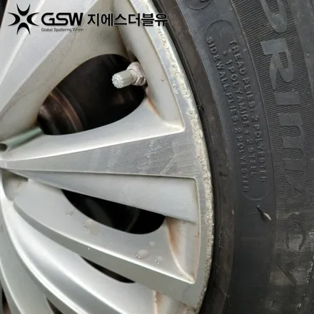 BMW GT 19인치휠 다이아컷팅 평택휠복원 작업 후기 / 대전 유성구 복용동