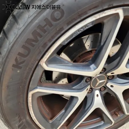 강남 휠복원 벤츠 GLE53 AMG 21인치휠 다이아컷팅 작업 후기 / 대전 유성구 복용동