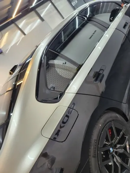 bmw i7 상단 랩핑, 전체 크롬딜리트(크롬죽이기) / 경기 남양주