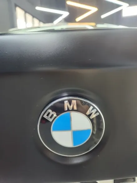 bmw 3시리즈 사틴블랙 전체랩핑 / 경기 남양주