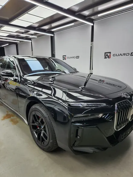 bmw i7 상단 랩핑, 전체 크롬딜리트(크롬죽이기) / 경기 남양주