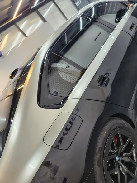 bmw i7 상단 랩핑, 전체 크롬딜리트(크롬죽이기) / 경기 남양주