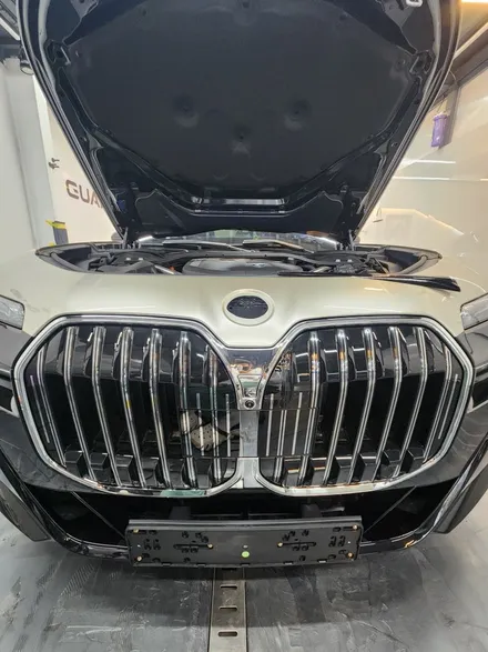 bmw i7 상단 랩핑, 전체 크롬딜리트(크롬죽이기) / 경기 남양주
