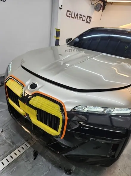 bmw i7 상단 랩핑, 전체 크롬딜리트(크롬죽이기) / 경기 남양주