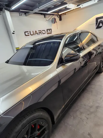bmw i7 상단 랩핑, 전체 크롬딜리트(크롬죽이기) / 경기 남양주