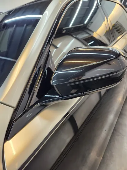 bmw i7 상단 랩핑, 전체 크롬딜리트(크롬죽이기) / 경기 남양주