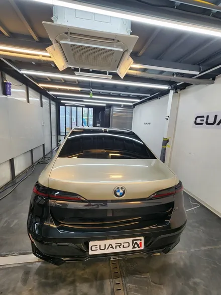 bmw i7 상단 랩핑, 전체 크롬딜리트(크롬죽이기) / 경기 남양주