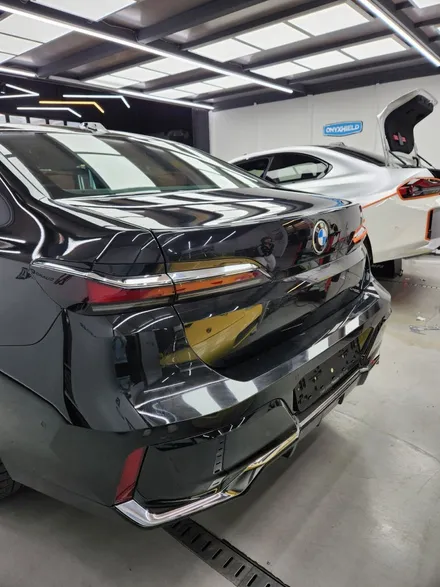 bmw i7 상단 랩핑, 전체 크롬딜리트(크롬죽이기) / 경기 남양주