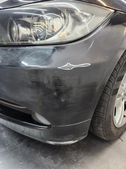 bmw 3시리즈 사틴블랙 전체랩핑 / 경기 남양주