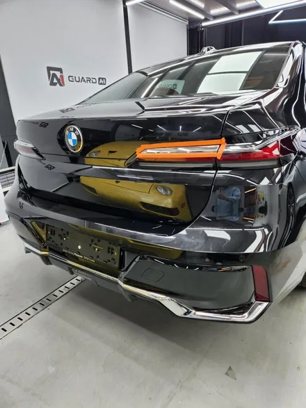 bmw i7 상단 랩핑, 전체 크롬딜리트(크롬죽이기) / 경기 남양주