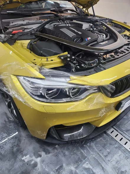 BMW M4 윈드쉴드+생활보호ppf / 경기 남양주