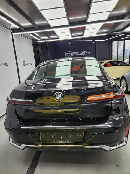 bmw i7 상단 랩핑, 전체 크롬딜리트(크롬죽이기) / 경기 남양주