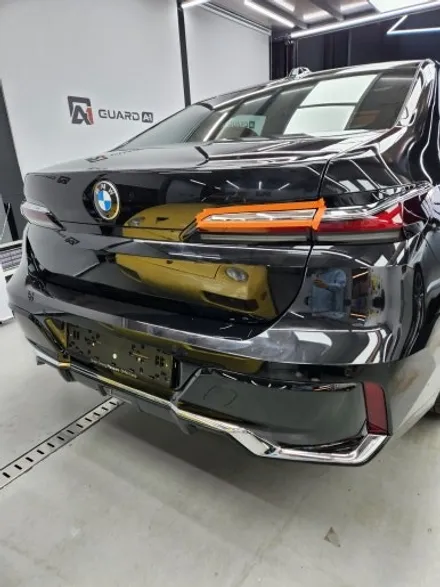 bmw i7 상단 랩핑, 전체 크롬딜리트(크롬죽이기) / 경기 남양주