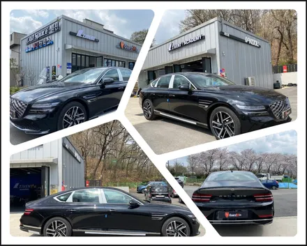 티나인 플러스 찍먹! 반사필름 VT70 G80 시공사례 / 과천시 과천동