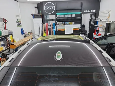 구리 남양주 랩핑 3M BMW 5시리즈 530i 리얼카본 루프스킨 + 몰딩 크롬죽이기 / 카본으로 뒤덮어 버리기 ! / 경기 포천