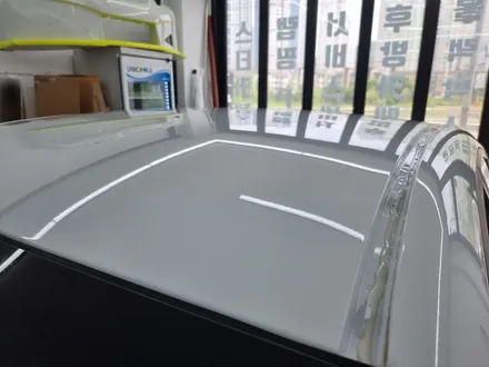 구리 남양주 랩핑 부분랩핑 현대 아반떼 3M 2080 루프스킨 시공 ! / 천장은 검정이지 !! / 경기 포천