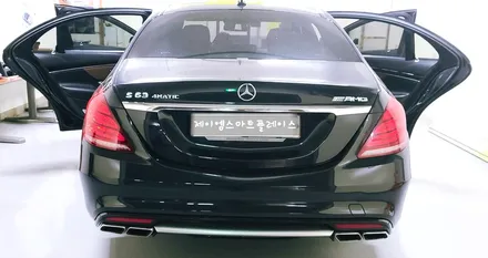 메르세데스 벤츠 S클래스(S63 AMG 마이바흐) 무선 애플 카플레이(Carplay) / 안드로이드 오토(유선) 지원 K-play 설치 매립 시공 장착기