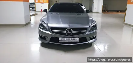 벤츠 SL63 AMG 카플레이 안드로이드오토 시공