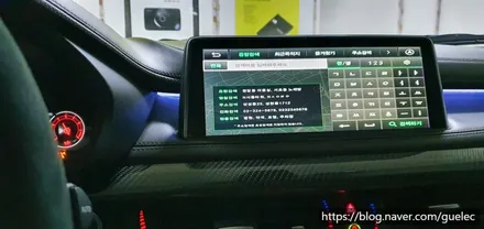 BMW X3 X4 X5 X6 네비 BMW X 티맵, 유튜브, 넷플릭스 지원