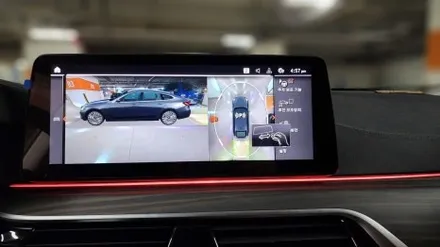 BMW 6GT 630I 순정 서라운드뷰 파킹어시스턴트 시공
