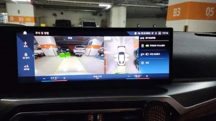 BMW 3시리즈 320 I  순정 서라운드뷰 ID8 ID8.5 시공