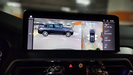 BMW X4 G02 순정서라운드뷰파킹어시스턴트 시공입니다
