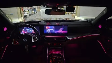 BMW 320 G20 3시리즈  송풍구.컵홀더 엠비언트 입니다