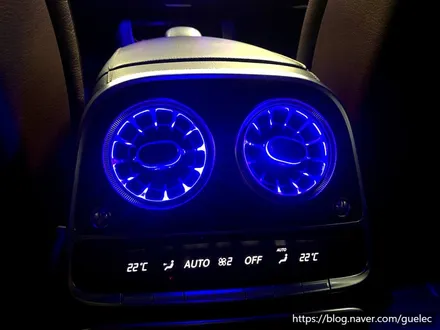 벤츠 S350 엠비언트 송풍구 순정 시공, 코딩