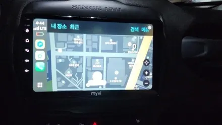 지프 레니게이드 안드로이드 올인원  카플레이