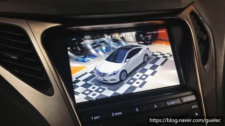 그랜저HG 어라운드뷰 리얼 3D 서라운드뷰 시공 장착
