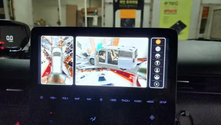 스타리아어라운드뷰 3D360순정연동사제 시공!!!