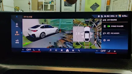 BMW I4순정서라운드뷰 4시리즈어라운드뷰  시공입니다