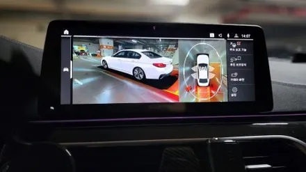 bmw 5시리즈 g30 순정어라운드뷰 파킹어시스턴트 입니다