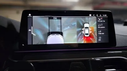 bmw 5시리즈 g30 순정어라운드뷰 파킹어시스턴트 입니다