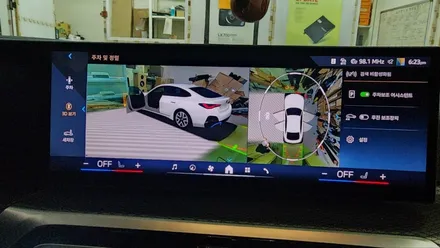 BMW I4순정서라운드뷰 4시리즈어라운드뷰  시공입니다