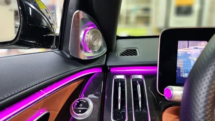 W223벤츠전용 엑티브엠비언트s500 4D부메스터 엠비언트 시공 입니다 !!!