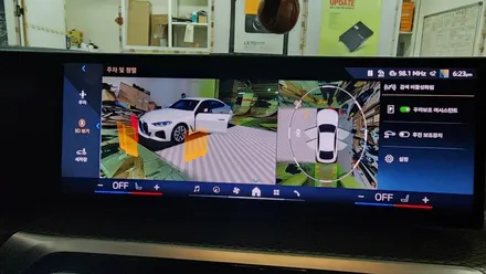 BMW I4순정서라운드뷰 4시리즈어라운드뷰  시공입니다