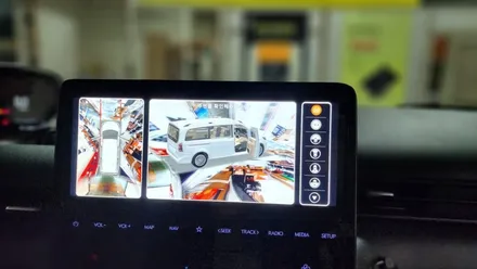 스타리아어라운드뷰 3D360순정연동사제 시공!!!