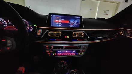 bmw 7시리즈 730LD(g12)  송풍구 엠비언트 시공입니다 !!