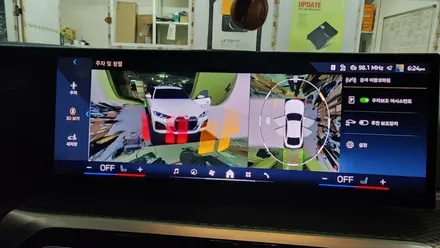 BMW I4순정서라운드뷰 4시리즈어라운드뷰  시공입니다