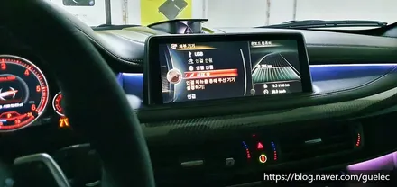 BMW X3 X4 X5 X6 네비 BMW X 티맵, 유튜브, 넷플릭스 지원