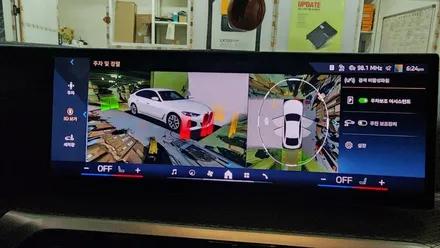 BMW I4순정서라운드뷰 4시리즈어라운드뷰  시공입니다