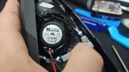 BMW 5시리즈 G30 520I 크리스탈 기어세트 마에스트로스피커 회오리엠비언트