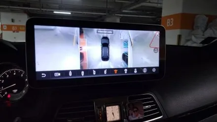 벤츠 w207 벤츠 e클래스쿠페 안드로이드올인원 순정형 어라운드뷰